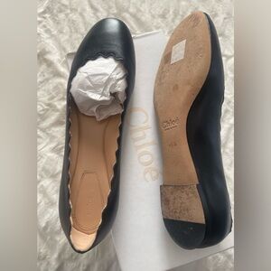 Chloe flats. Worn once